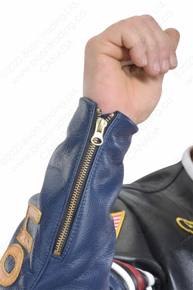 VANSON LEATHERS ORIGINAL STAR JACKET Model STAR BLK 14 VANSON LEATHERS ORIGINAL STAR JACKET Model STAR BLK - Image 12