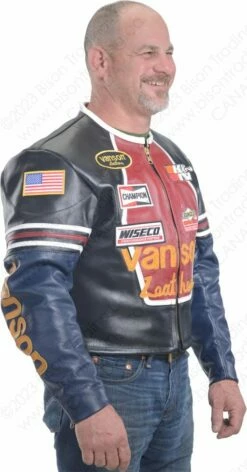 VANSON LEATHERS ORIGINAL STAR JACKET Model STAR BLK 19 VANSON LEATHERS ORIGINAL STAR JACKET Model STAR BLK -Bison Trading Shop vanson star 5