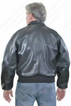 VANSON LEATHERS STADIUM TEAM JACKET Model TJC BLK 23 VANSON LEATHERS STADIUM TEAM JACKET Model TJC BLK -Bison Trading Shop vanson tjc 2 1