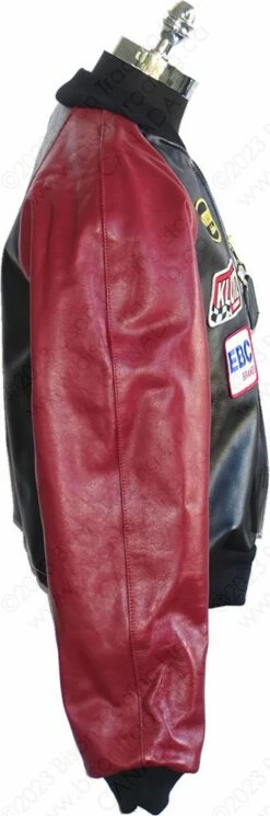 VANSON LEATHERS RACE TEAM JACKET Model TJP BLK -Bison Trading Shop vanson tjp44 22 15