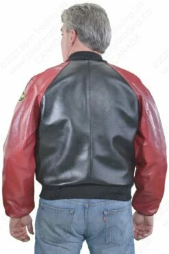 VANSON LEATHERS RACE TEAM JACKET Model TJP BLK -Bison Trading Shop vanson tjp 2 1