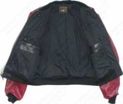 VANSON LEATHERS RACE TEAM JACKET Model TJP BLK -Bison Trading Shop vanson tjp 44 15 1