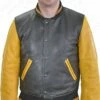 VANSON LEATHERS LETTERMAN JACKET Model V403 E150 / E350 2 VANSON LEATHERS LETTERMAN JACKET Model V403 E150 / E350 -Bison Trading Shop vanson v403 e150 1